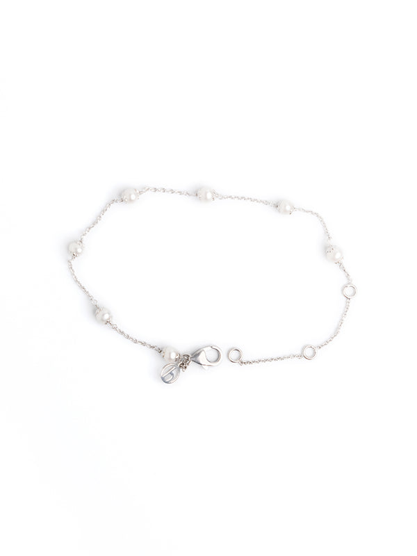Purchase pearl anklet silver online | Butter & Co