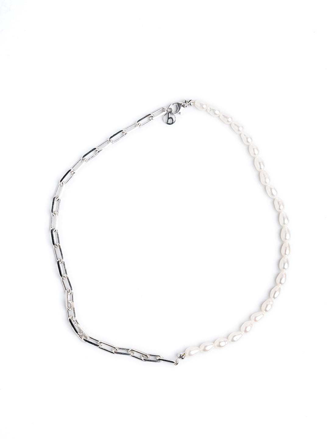Buy necklaces pearl silver women online in India. Purchase mens pearl chain for best price | Butter & Co